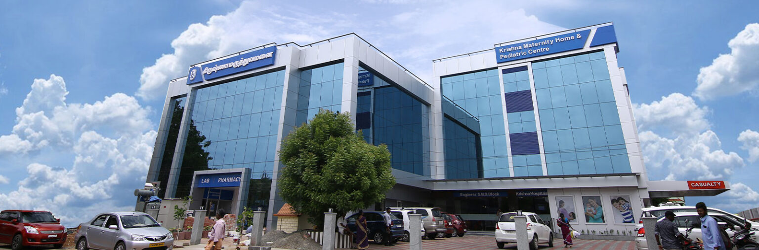 Hospital Building Infrastructure Banner